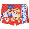 Červené chlapecké plavecké boxerky Paw Patrol