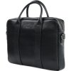 Pánská kožená černá taška SOLIER
