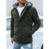 Khaki pánská stylová bunda