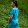 Tyrkysové dámské sportovní tričko