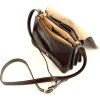 MARCO MAZZINI coffee hnědá crossbody kabelka