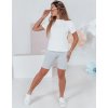 Světle modré dámské biker shorts SOFT AND FIT