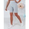 Světle modré dámské biker shorts SOFT AND FIT