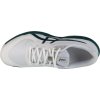 Bílé pánské tenisky na antuku s tmavě zelenými prvky ASICS Gel-Challenger 14 Clay/OC (Velikost 42)