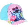 Dětská tyrkysová kšiltovka Stitch