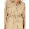 Béžová lehká dámská parka na zip