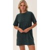 Tmavě zelená bavlněná noční košile Henderson Ladies Febe