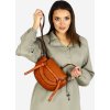 Marco Mazzini camel kožená crossbody kabelka