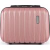 Solier Růžový cestovní kosmetický kufr NOEL