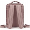Tmavě růžový prostorný, městský batoh s přihrádkou pro notebook - Himawari