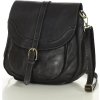 MARCO MAZZINI Černá dámská vintage retro kabelka přes rameno