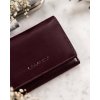 Rovicky vínová hladká malá peněženka V306 (Velikost ONE SIZE)