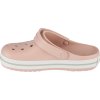 Světle růžové dámské nazouváky Crocs Crocband