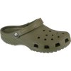Khaki pánské klasické nazouváky Crocs Classic