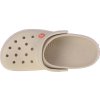 Smetanové dámské pantofle CROCS Crockband
