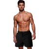 Černé pánské koupací šortky s elastickým pasem