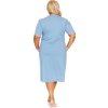 Světle modrá dámská noční košile pro plnoštíhlé Doctor Nap