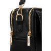 Peterson Černá dámská crossbody kabelka se dvěma popruhy
