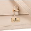 Peterson Béžová dámská crossbody kabelka se dvěma popruhy