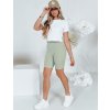 Světle zelené dámské biker shorts LOVIFIT