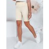 Krémové dámské biker shorts LOVIFIT