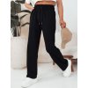 (Vel. M) Černé volné kalhoty KLINTAL