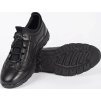 Černé pánské koženkové sneakersy