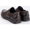 Elegantní hnědé pánské polobotky (Velikost 41)