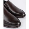 Elegantní hnědé pánské polobotky (Velikost 41)