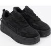 Černé dámské sneakersy s krajkou