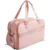 Světle růžová cestovní taška Solier VEA