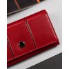 Peterson Červená kožená dámská peněženka Y269