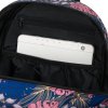 Rovicky Tmavě modrý dámský stylový batoh s rostlinným vzorem (Velikost ONE SIZE)