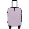 Světle fialový kabinový kufr 55x40x20 WINGS SWAN