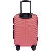 Růžový kabinový kufr 55x40x20 WINGS SWAN