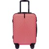 Růžový kabinový kufr 55x40x20 WINGS SWAN