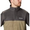 Khaki pánská fleecová mikina Columbia Steens Mountain Half Zip Fleece (Velikost L)