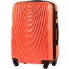 Oranžová sada skořepinových kufrů FALCON