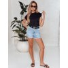Stylové dámské džínové kraťasy VIBEJEANS s vysokým pasem
