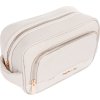 Béžová cestovní kosmetická taštička