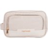 Béžová cestovní kosmetická taštička