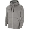Světle šedá pánská mikina Nike Park 20 Fleece FZ Hoodie (Velikost L)