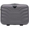 Tmavě šedá 5dílná sada kufrů PEAFOWL