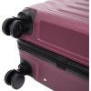 Tmavě růžová 3dílná sada kufrů PEAFOWL