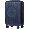 Tmavě modrá sada cestovních kufrů SWALLOW