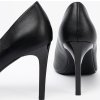 Klasické dámské černé lodičky, podpatek 9 cm