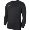 Černé pánské funkční tričko s dlouhým rukávem Nike Dri-FIT Park VII Jersey Longsleeve