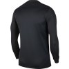 Černé pánské funkční tričko s dlouhým rukávem Nike Dri-FIT Park VII Jersey Longsleeve