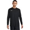Černé pánské funkční tričko s dlouhým rukávem Nike Dri-FIT Park VII Jersey Longsleeve