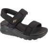 Černé sandály na klínku Skechers Uno Lite Sandal - Sunny Stand